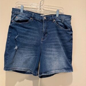 Nicole Miller Classic Blue Denim Shorts